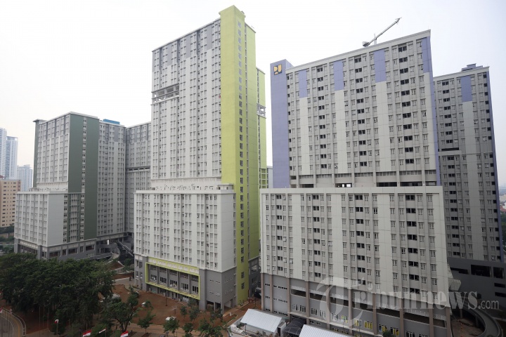 Suasana Wisma Atlet Kemayoran