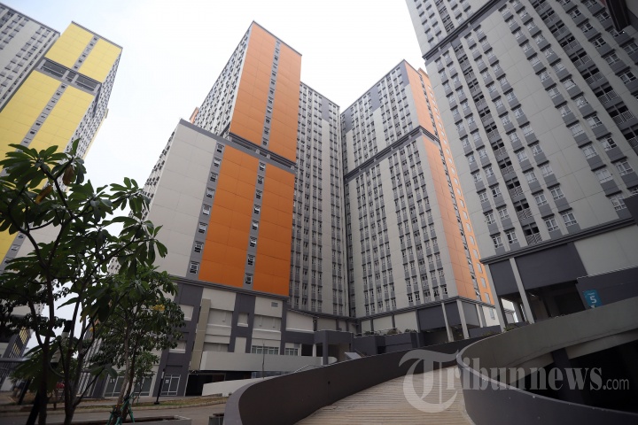 Suasana Wisma Atlet Kemayoran
