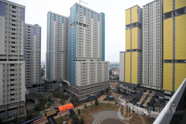 Suasana Wisma Atlet Kemayoran