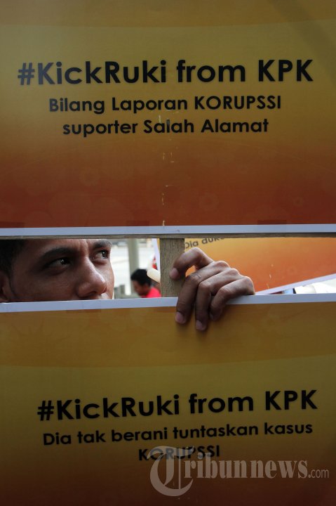 Suporter Sepak Bola Anti Korupsi