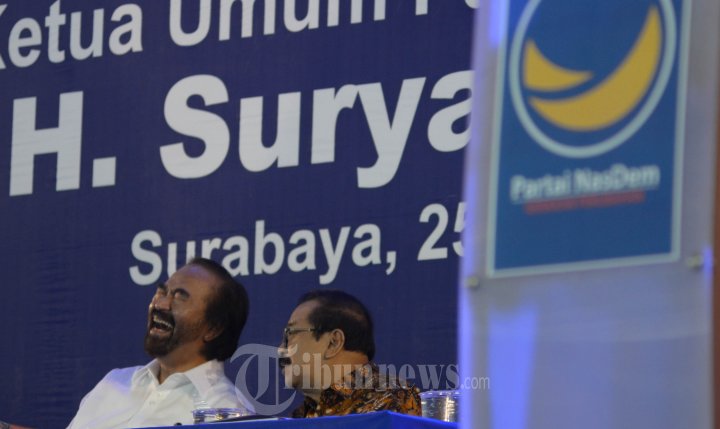 Surya Paloh Haridi Konsolidasi Partai Nasdem Jawa Timur