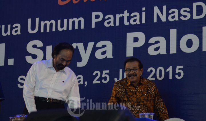 Surya Paloh Haridi Konsolidasi Partai Nasdem Jawa Timur
