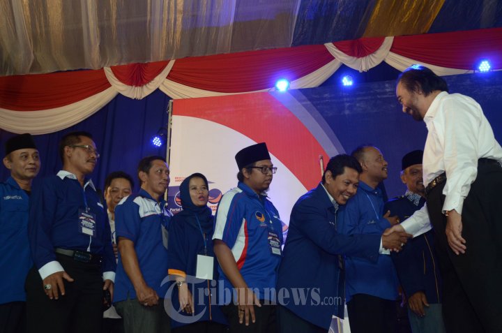 Surya Paloh Haridi Konsolidasi Partai Nasdem Jawa Timur