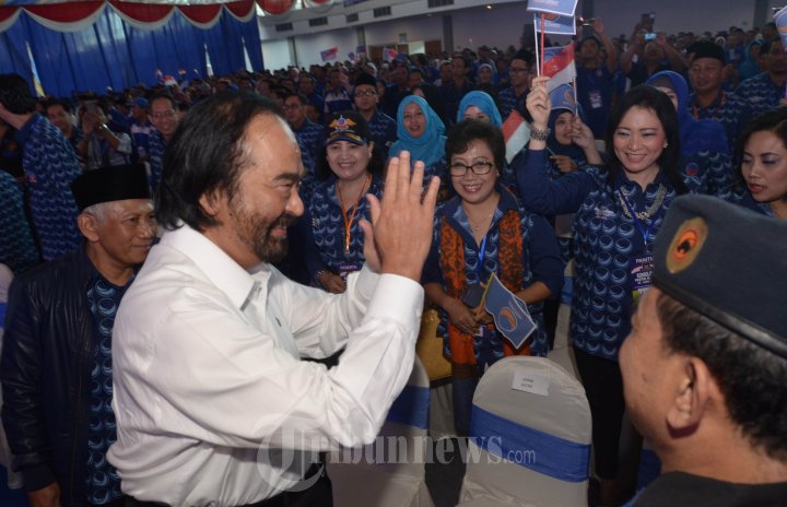 Surya Paloh Haridi Konsolidasi Partai Nasdem Jawa Timur