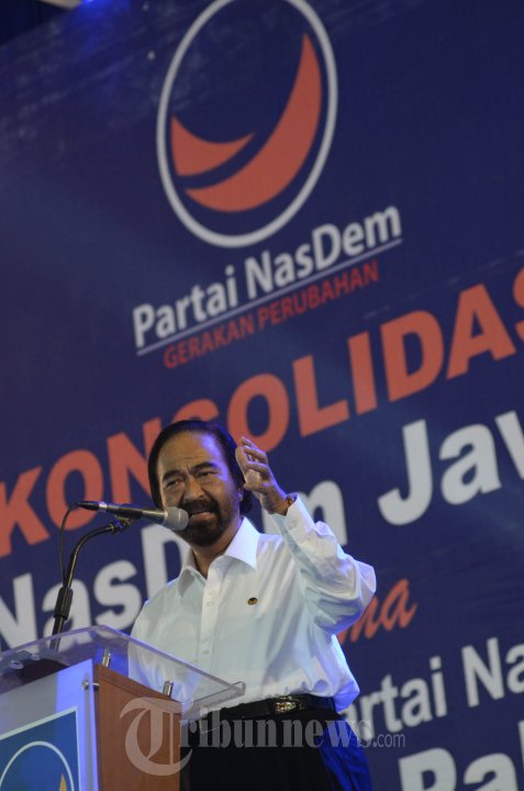 Surya Paloh Haridi Konsolidasi Partai Nasdem Jawa Timur