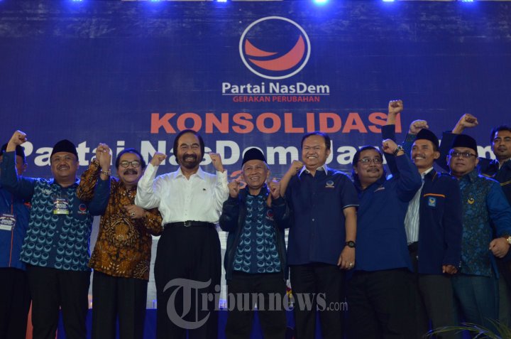 Surya Paloh Haridi Konsolidasi Partai Nasdem Jawa Timur