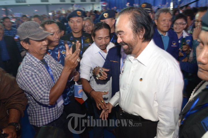 Surya Paloh Haridi Konsolidasi Partai Nasdem Jawa Timur