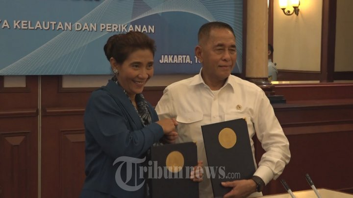 Susi Pudjiastuti dan Ryamizard Ryacudu Lakukan MoU