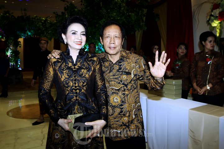 Sutiyoso dan Istri Hadiri HUT Mooryati Soedibyo ke-88
