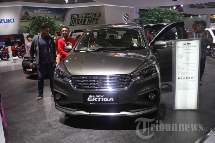 Suzuki All New Ertiga di Ajang IIMS 2018