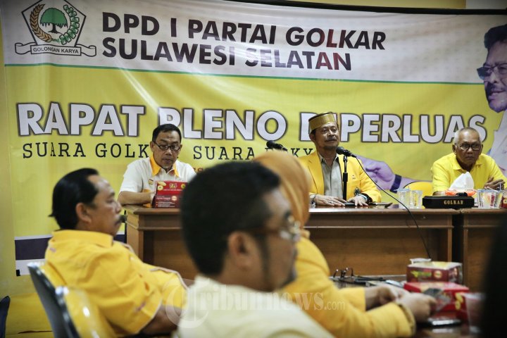 Syahrul Yasin Limpo Pimpin Rapat Hadapi Pilkada