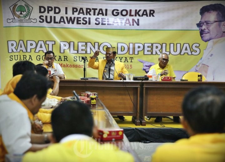 Syahrul Yasin Limpo Pimpin Rapat Hadapi Pilkada