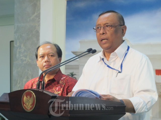 Syamsul Maarif Beri Keterangan Pers