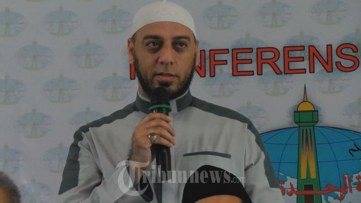 Syekh Ali Jaber Hadiri Konpers Wahdah Islamiah