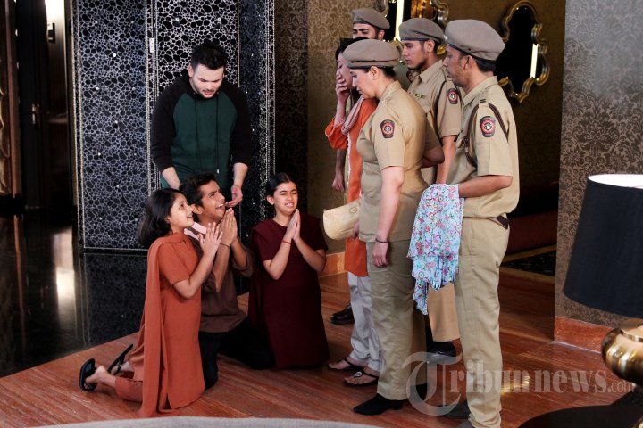 Syuting Sinetron Malaikat Kecil Dari India