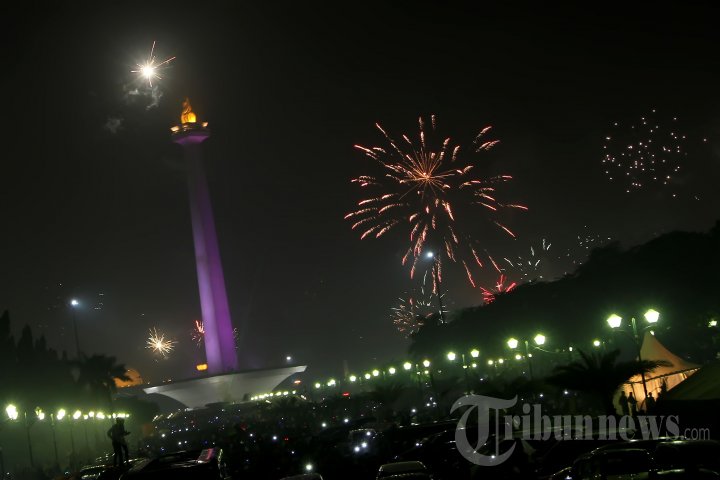 Tahun Baru di Monas