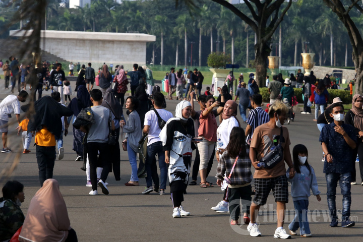Taman Wisata Monas Kembali Dibuka untuk Umum