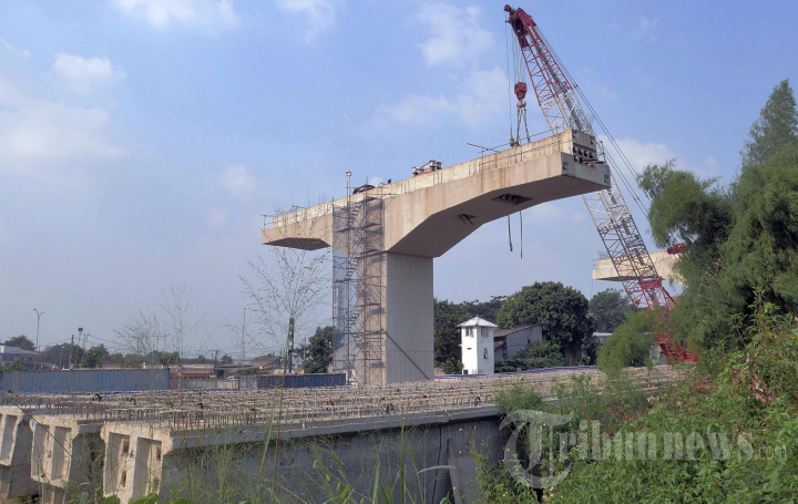 Target Pembangunan Gerbang Tol Cimanggis-Cibitung Akhir 2021