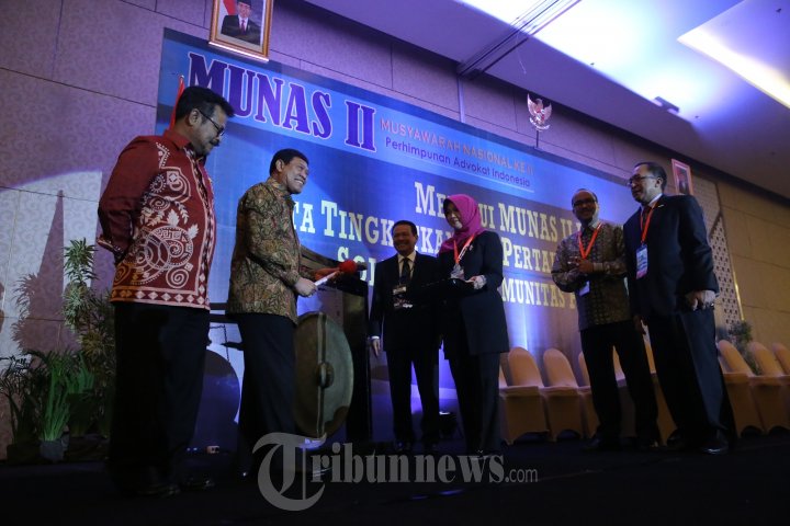 Tedjo Edhy Buka Munas Peradi di Makassar