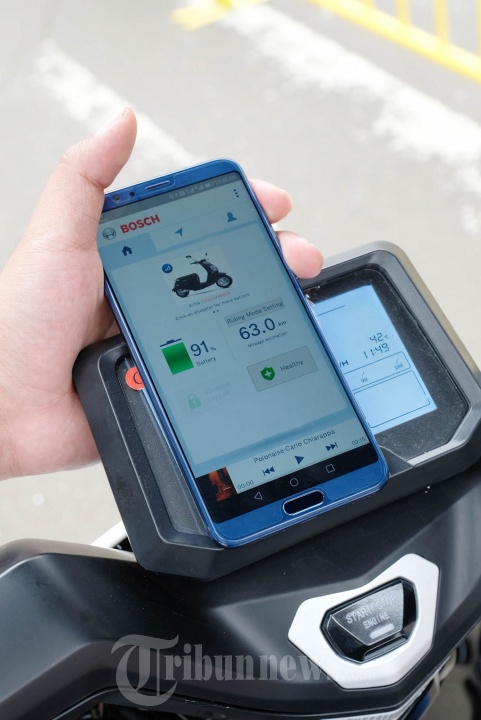 Teknologi ABS dan Integrated eScooter System di IMOS 2018