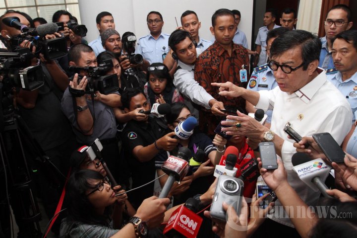 Teleconfrence Menkumham Dengan Kalapas Se-Indonesia