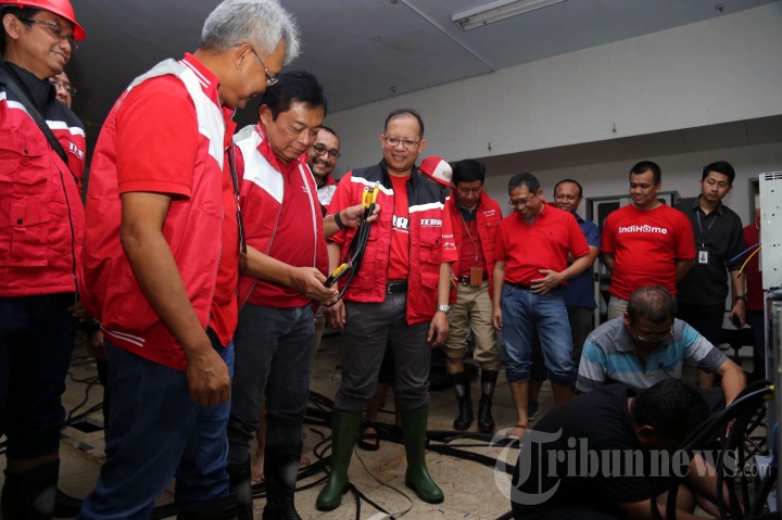 Telkomsel Tinjau Kesiapan Jaringan Paska Banjir