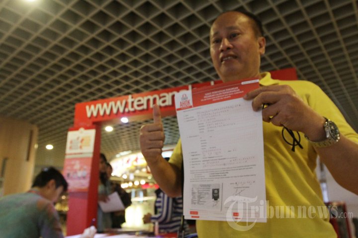 Teman Ahok Verifikasi Ulang KTP Dukungan