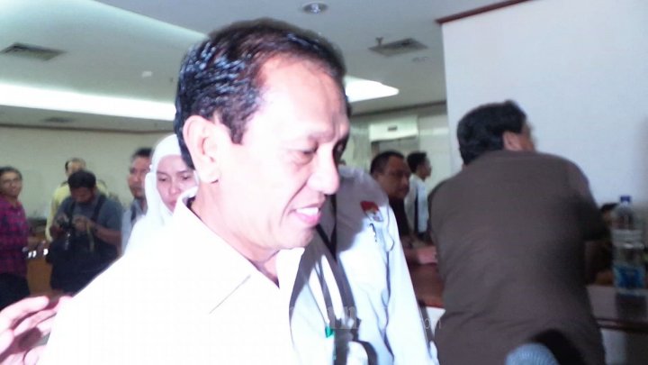 Terdakwa Adriansyah Usai Jalani Sidang di KPK