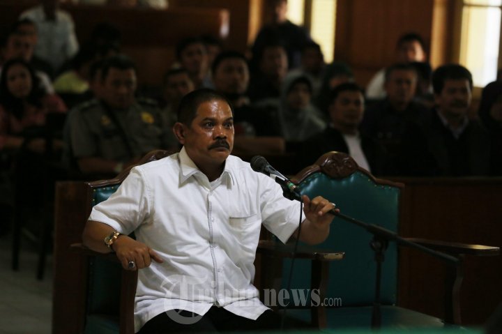Terpidana Rahudman Harahap Jalani Sidang PK