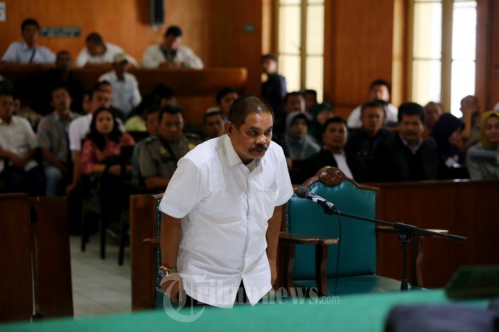 Terpidana Rahudman Harahap Jalani Sidang PK