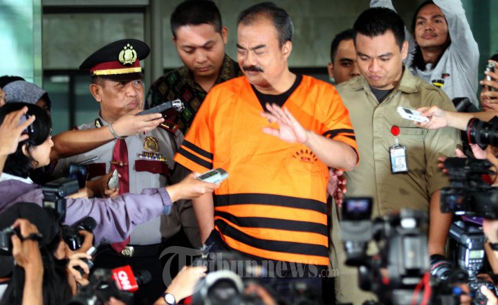 Tersangka Bambang Wahyuhadi Usai Diperiksa KPK