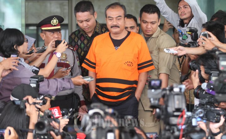 Tersangka Bambang Wahyuhadi Usai Diperiksa KPK