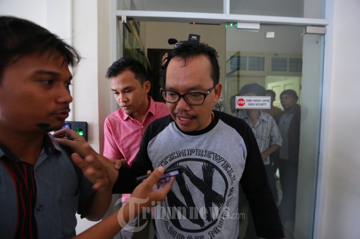 Tersangka Ramadhan Pohan Dibawa Polda Sumut