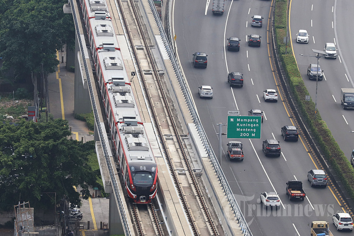 Test Commissioning LRT Jabodebek