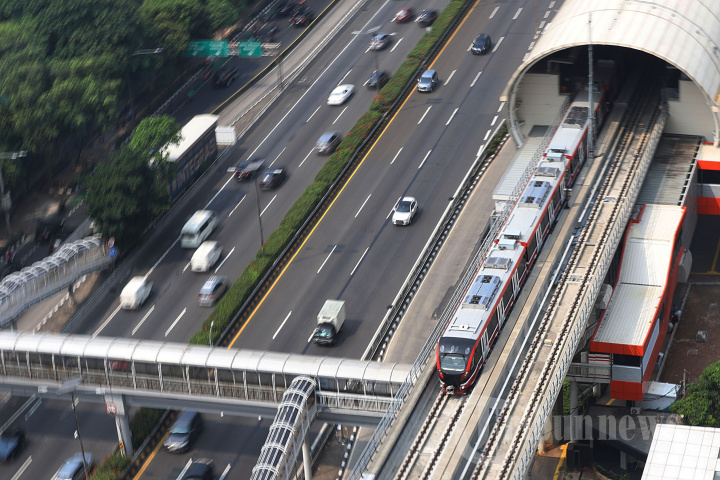 Test Commissioning LRT Jabodebek