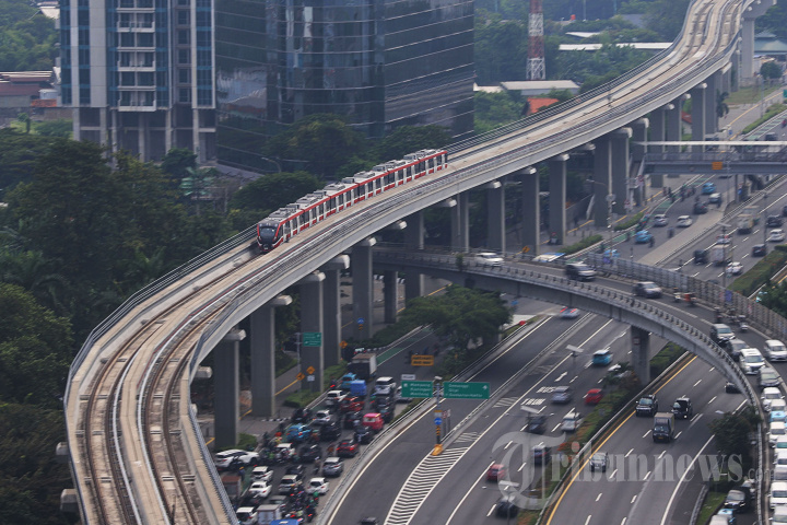 Test Commissioning LRT Jabodebek