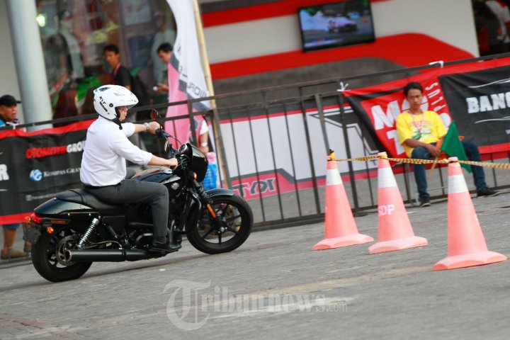 Test Ride Sepeda Motor di Ajang IIMS 2015