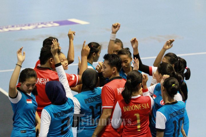Tim Handball Putri Indonesia Tekuk Filipina