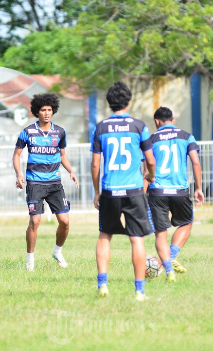 Tim Madura United Lakukan Latihan