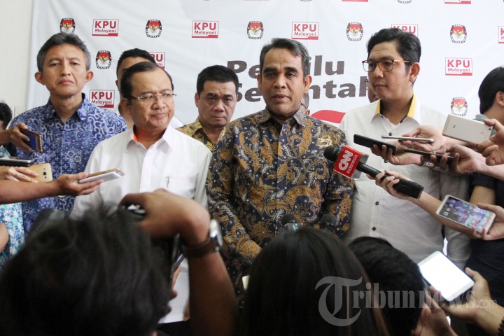 Tim Pemenangan Prabowo Sandi Kunjungi KPU
