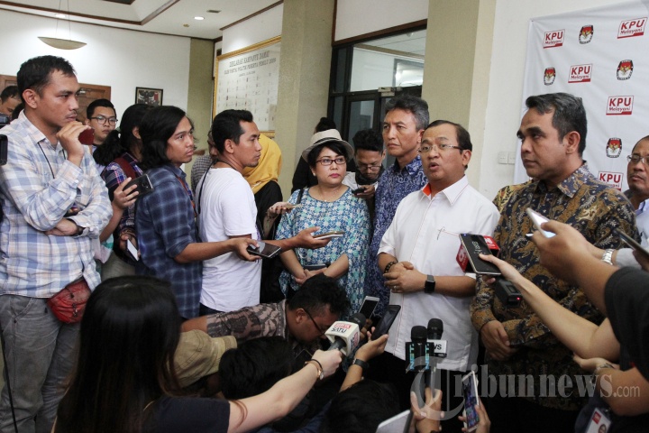 Tim Pemenangan Prabowo Sandi Kunjungi KPU