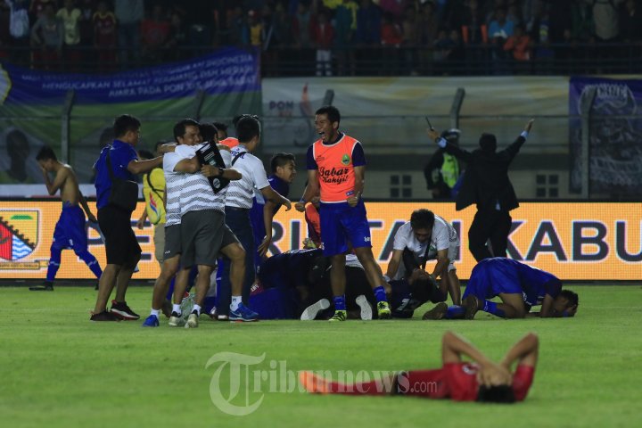 Tim sepakbola Jawa Barat Sabet Medali Emas