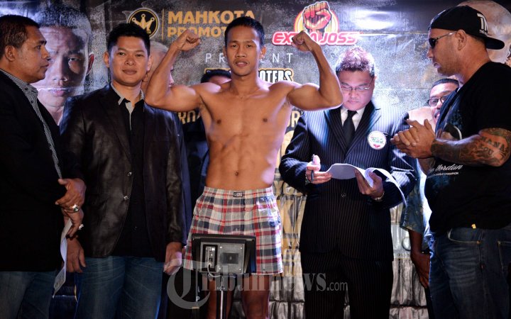 Timbang Badan Daud Yordan vs Yoshitaka Kato