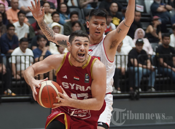 Timnas Basket Indonesia Dikalahkan Timnas Basket Suriah