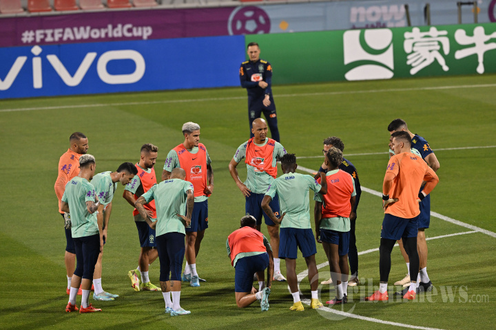 Timnas Brasil Bersiap Jelang Melawan Kroasia