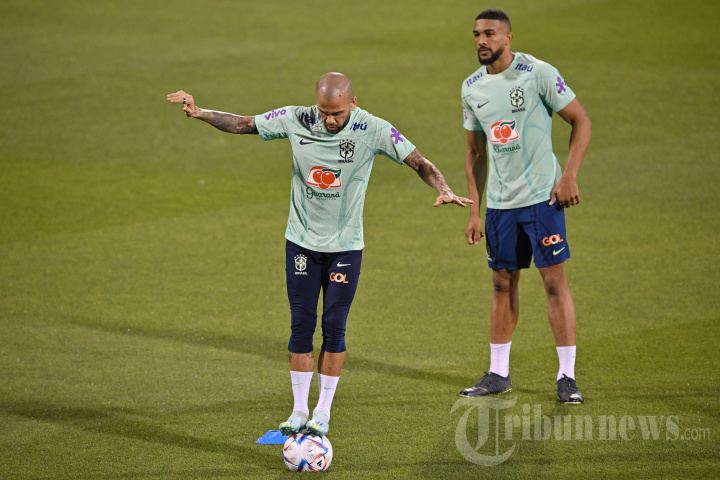 Timnas Brasil Bersiap Jelang Melawan Kroasia