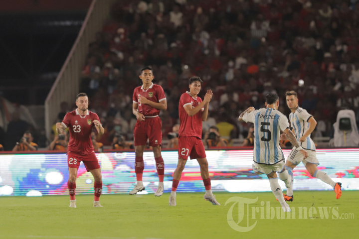 Timnas Indonesia Ditekuk Argentina 2-0