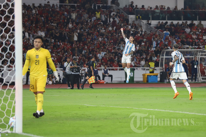 Timnas Indonesia Ditekuk Argentina 2-0