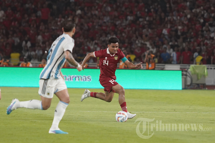 Timnas Indonesia Ditekuk Argentina 2-0