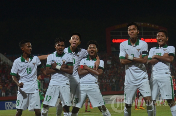 Timnas Indonesia Tumbangkan Kamboja di Ajang Piala AFF U-16